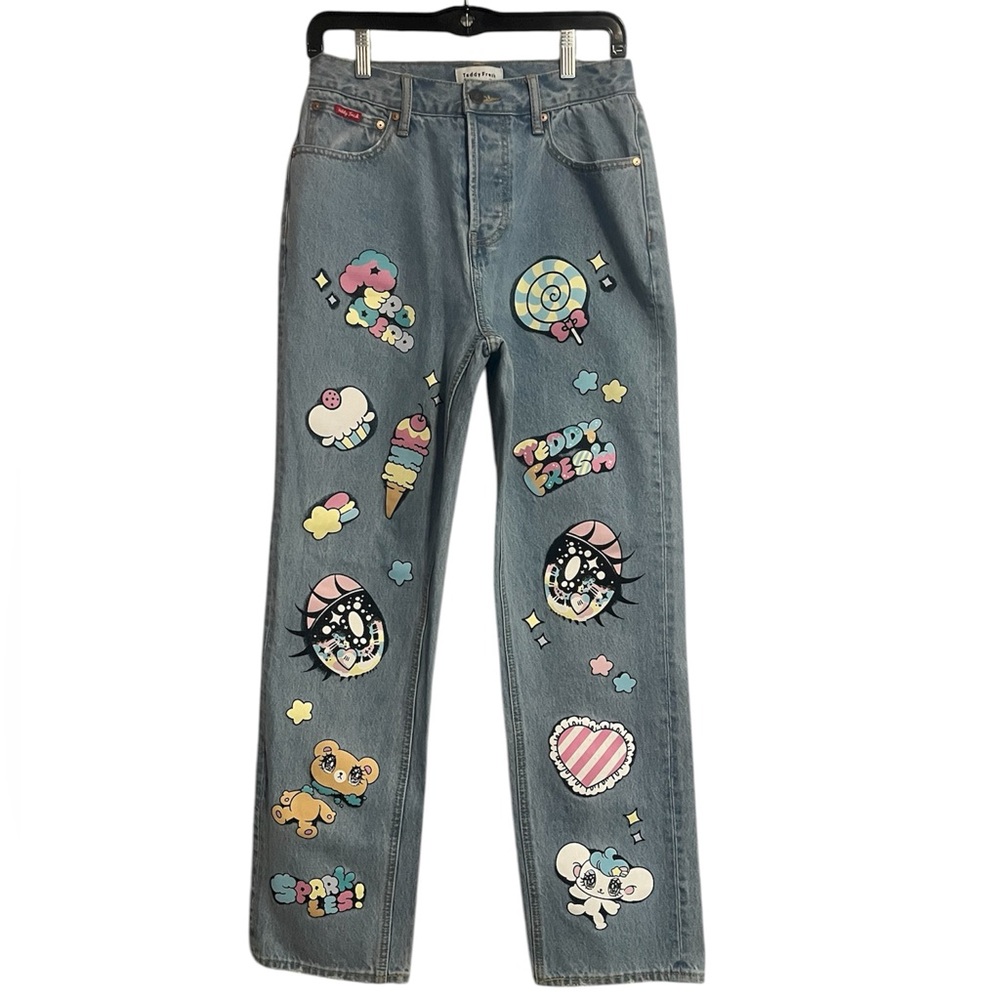 Teddy Fresh x Yurie Sekiya jeans
